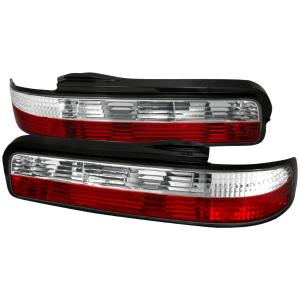 89-94 NISSAN 240SX ALTEZZA TAIL LIGHT RED CLEAR 2 DOOR Spec D Altezza Tail Lights (Red/Clear)