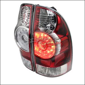 2005-2015 Toyota Tacoma Models Only Spec D Red LED Tail Lights