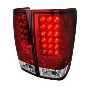 04-12 NISSAN TITAN LED TAIL LIGHTS RED Spec D LED Tail Lights (Red)