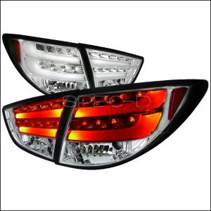 2010-2012 Hyundai Tucson (Do Not Fit Models With 3 Light Bulbs On The Outer Light) Spec D LED Tail Lights