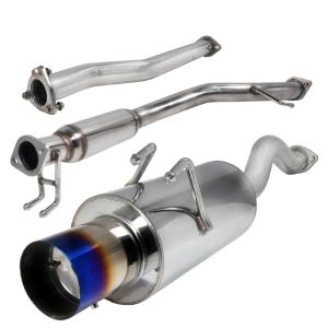 2006-2011 Honda Civic Si 2DR models only Spec D N1 Style Catback Exhaust with Burnt Tip (2.5
