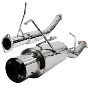 For Nissan Silvia 240SX Catback Exhaust System 4 inches Tip Muffler S13