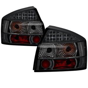 02-05 Audi A4 (Does not fit covertible or wagon models) Spyder LED Tail Lights - Smoke