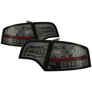 06-08 Audi A4 (4Dr) Spyder LED Tail Lights - Smoke