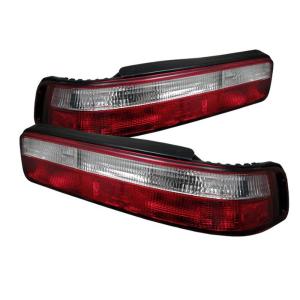 90-93 Acura Integra (2Dr) Spyder Altezza Tail Lights - Red/Clear