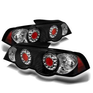 02-04 Acura RSX Spyder LED Tail Lights - Black