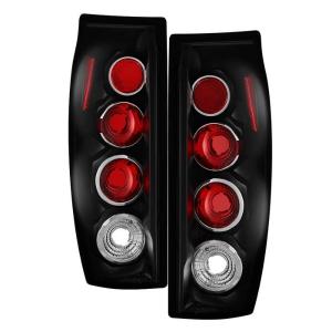 02-06 Chevrolet Avalanche Spyder Altezza Tail Lights - Black