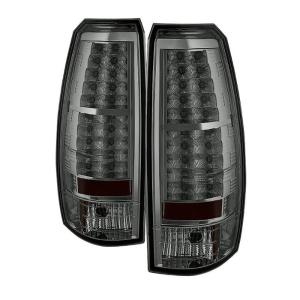 07-13 Chevrolet Avalanche Spyder LED Tail Lights - Smoke