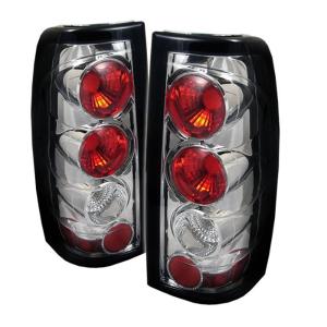 99-02 Chevrolet Silverado (1500/2500), 99-03 GMC Sierra (1500/2500/3500) Spyder Altezza G2 Tail Lights - Chrome