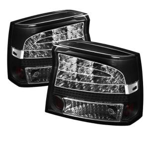 09-10 Dodge Charger Spyder LED Tail Lights - Black