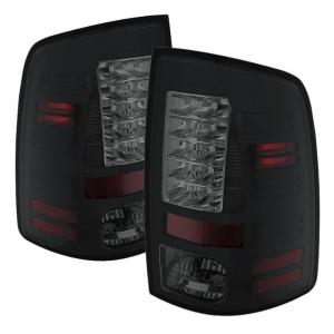 09-16 Dodge Ram Spyder LED Tail Lights, Black Smoke