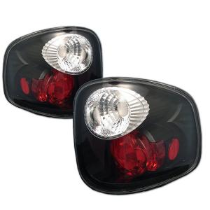 01-03 Ford F150 (Not Fit Supercrew) Spyder Altezza Tail Lights - Black