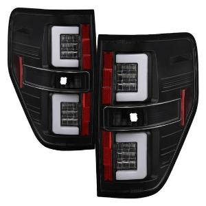 2004-2008 Ford F150 Styleside ( Not Compatible With Heritage & SVT Model ) Spyder Apex Version 2 LED Black Tail Lights