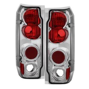 88-96 Ford Bronco, 87-96 Ford F150 Spyder Altezza Tail Lights - Chrome