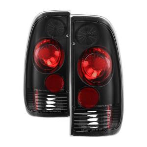 99-07 Ford F450, 97-03 Ford F150, 99-07 Ford F250, 99-07 Ford F350 Spyder Altezza Tail Lights - Black