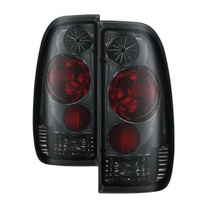 99-07 Ford F450, 97-03 Ford F150, 99-07 Ford F250, 99-07 Ford F350 Spyder Altezza Tail Lights - Smoke