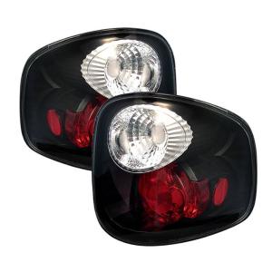 97-03 Ford F150 Spyder Altezza Tail Lights - Black