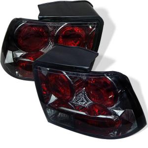 99-04 Ford Mustang (will not fit the Cobra model) Spyder Altezza Tail Lights - Smoke