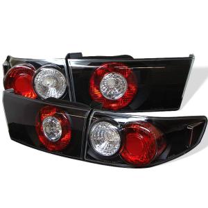 03-05 Honda Accord (4Dr) Spyder Altezza Tail Lights - Black