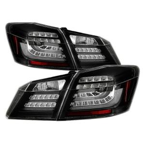 Honda Accord 2013-2015 4DR ( Original LED Version ) LED Tail Lights - Black