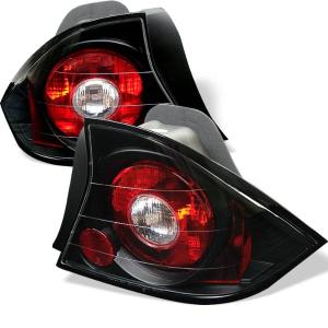 01-03 Honda Civic (2Dr) Spyder Altezza Tail Lights - Black