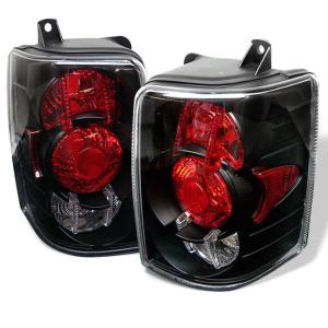 93-98 Jeep Grand Cherokee Spyder Altezza Tail Lights - Black