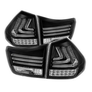 04-09 Lexus RX (RX330) Spyder Tail Lights - Black, LED