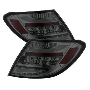 08-11 Mercedes C-class Spyder Tail Lights - Smoke, LED, Incandescent Model only