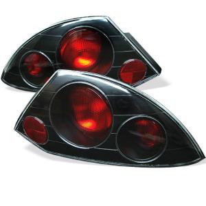 00-02 Mitsubishi Eclipse Spyder Altezza Tail Lights - Black