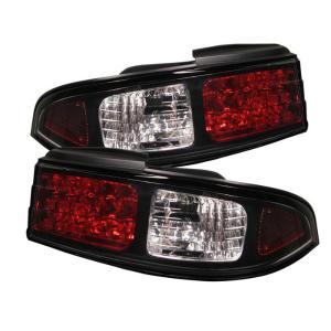 95-98 Nissan 240SX Spyder LED Tail Lights - Black