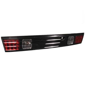 95-96 Nissan 240SX Spyder Altezza Trunk Tail Lights - Black