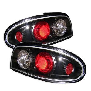 93-97 Nissan Altima Spyder Altezza Tail Lights - Black