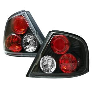 98-01 Nissan Altima Spyder Altezza Tail Lights - Black