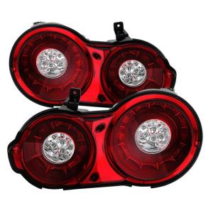Nissan GTR 09-15 LED Tail Lights - Red Clear