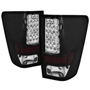 04-15 Nissan Titan Spyder LED Tail Lights (Black)
