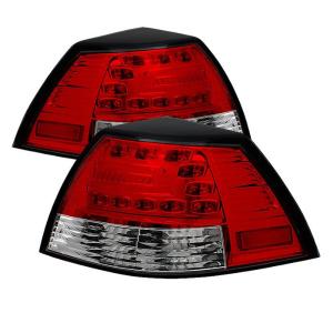 08-09 Pontiac G8 (1157 & 3157 plug included within the housing) Spyder LED Tail Lights - Red Clear