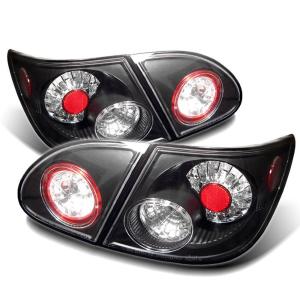 03-08 Toyota Corolla Spyder LED Tail Lights - Black