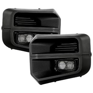 2016-2023 Toyota Tacoma TRD Models Spyder OEM LED Fog Lights W/Switch - Clear