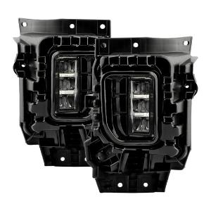 2024+ Chevy Silverado 2500HD /3500HD Spyder OEM Style Full LED Fog Light w/Universal Switch