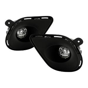 2015-2019 Dodge SRT Models (with Hood Scoop Models Only ) Spyder OEM Full LED Fog Lights W/Universal Switch