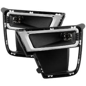 2022-2024 Ford Expedition Spyder OEM Style LED Fog Lights w/Switch - Clear