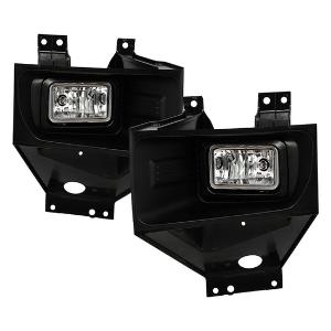 2017-2019 Ford F250 F350 Superduty Spyder OEM Style Fog Lights - With Switch - Clear
