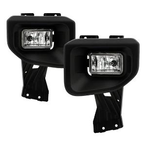 2020-2022 Ford F250 F350 Superduty Spyder OEM Style Fog Lights - With Switch - Clear