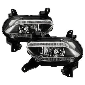 2019-2020 Hyundai Santa Fe Spyder OEM Style Fog Lights w/Switch - Clear