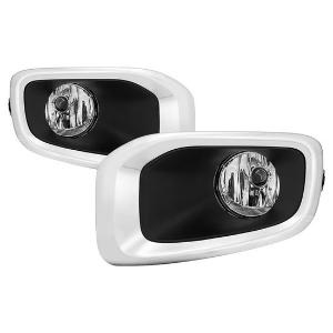 2015-2017 Jeep Renegade Spyder OEM Fog Lights W/Switch and Cover - Clear