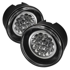 06-09 Mitsubishi Raider, 06-08 Jeep Commander, 07-08 Chrysler Aspen, 05-09 Jeep Grand Cherokee, 07-09 Dodge Dakota Spyder Auto LED Fog Lights