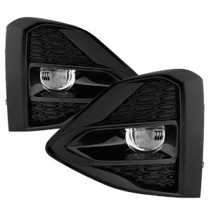 2019-2021 Nissan Maxima Spyder OEM Style Full LED Fog Lights w/OEM Fit Switch - Clear