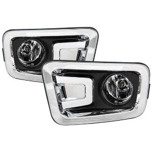 2016-2019 Nissan Titan ( Without Auto Headlight ) Spyder OEM Style Fog Lights w/Switch - Clear