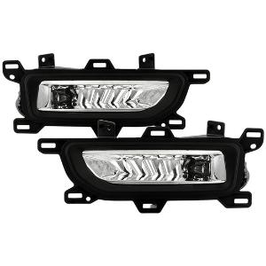 2020-2022 Nissan Titan Spyder OEM Style Fog Lights w/Switch - Clear