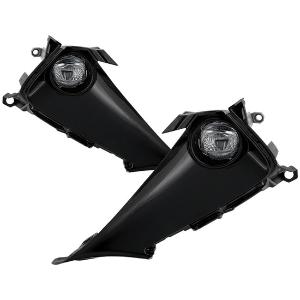 2019-2021 Toyota Corolla Hatchback Models Only Spyder OEM Style LED Fog Lights w/OEM Fit Switch - Clear
